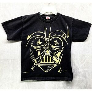 Star‎ Wars Darth Vader T-shirt Short Sleeves Size Youth 10/12 Graphic Black